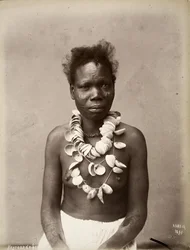 Donna nera del Sudan