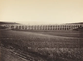 Arcate del ponte sulla Vanne, 1873