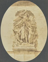 [Particolare di "Le Triomphe de 1810", di Jean-Pierre Cortot, Arco di Trionfo].