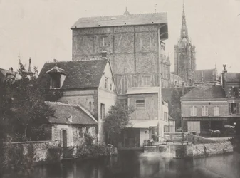 Veduta di Évreux, 1850