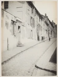 Una strada a Montmartre, Parigi, c.1890