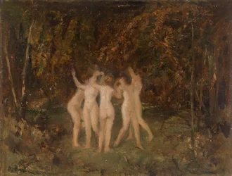 Ninfe nella foresta
