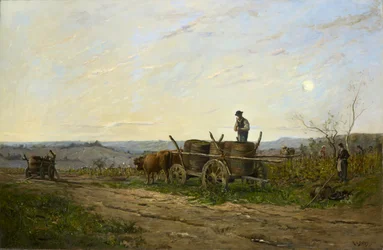 Raccolta al mattino, 1876