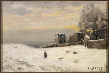 Neve a Montmartre