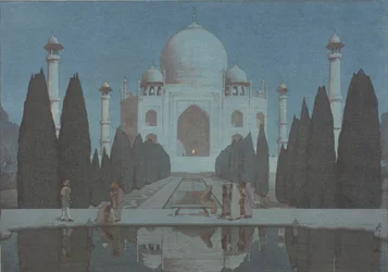 Il Taj Mahal di notte, n.6