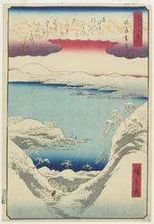 Neve serale a Hira, dicembre 1857