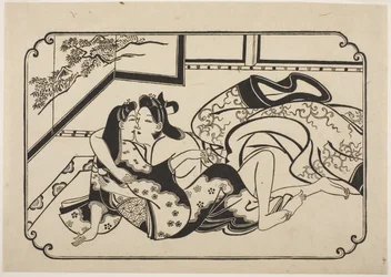 Amanti che flirtano, c.1673-81