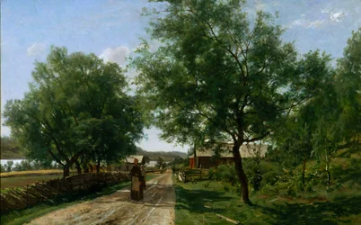 Una strada in Häme