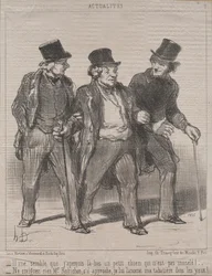 Attualità n. 7: Mi sembra di notare un cagnolino lì che non è museruolato!..., 1852
