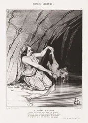 Storia Antica: Pl. 22, Il Battesimo di Achille