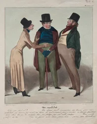 Caricaturana Tavola 48: Un Candidato, 1837