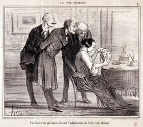 Caricatura sui collezionisti d