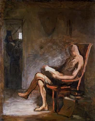 Don Chisciotte che legge, 1865-67