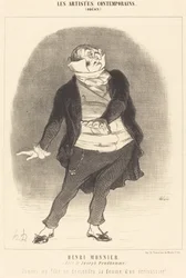 Henri Monnier (ruolo di Joseph Prudhomme)