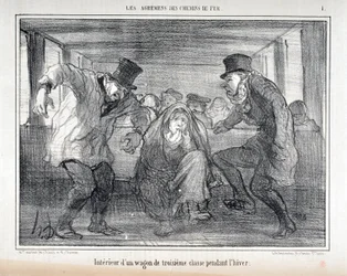 Illustrazione per la serie "Les Agrements des Chemin de fer"