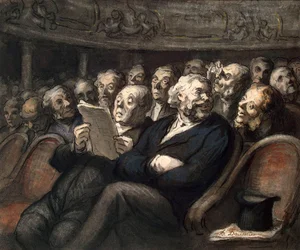 Intervallo alla Comédie-Française, 1858