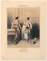 La Mere des Gracques, tavola 46 dalla Histoire Ancienne