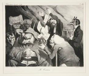La Tentation, pl. 453 dal giornale La Caricature n. 217