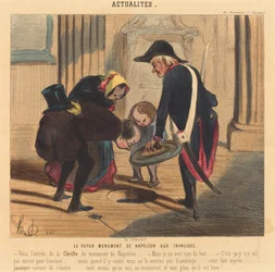 Il futuro monumento di Napoleone agli Invalides