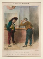 Le charbonnier aime etre (est maitre) chez lui, da Le Chapitre des Interpretations