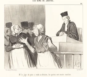 Il giudice di pace ha reso la sua decisione...