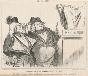 Riapparizione della gioventù dorata nel 1851