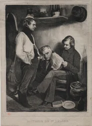 Souvenir della prigione di Ste. Pélagie, 1834