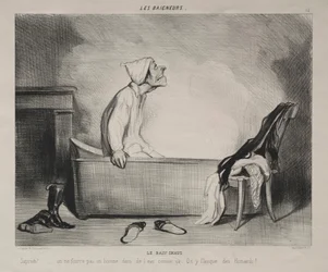 Le bagnanti, tavola 12: Il bagno caldo