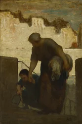La lavandaia, ca. 1863