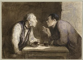 Due bevitori, c.1857-69