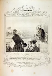 Illustrazioni su idee e leggende Philipon sotto il titolo Les Cent e Robert Macaire
