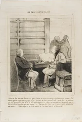 "- Sì, mio caro Badoulard... Aprirò un grande magazzino ancora più filantropico e più grande di tutto ciò che è esistito fino ad ora.... avrà la serie completa di articoli a metà prezzo... qualcuno potrà entrare nudo come un neonato e uscire a metà prezzo.