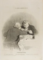 Il ritorno della stagione delle ostriche. "Potrei mangiarne dodici dozzine... Immaginate che ci siano persone a cui non piacciono le ostriche... Non hanno rispetto per se stessi...", piatto 53 di Les Beaux Jours De La Vie.