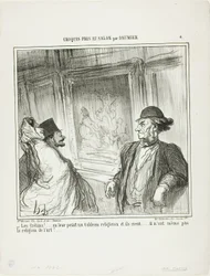 "Che idioti! Gli si dipinge un quadro religioso e loro ridono.... non hanno nemmeno una devozione per l