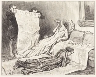 Abbonati che ricevono il loro giornale...