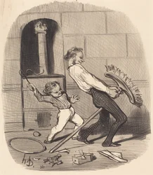 Lezione di equitazione, alta scuola