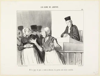 Il signor giudice di pace ha emesso la sua decisione (Gente di giustizia n. 25)