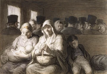 La carrozza di terza classe