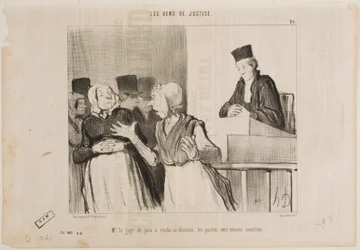 Il giudice del tribunale di conciliazione ha emesso il suo verdetto... tutte le parti devono riconciliarsi.