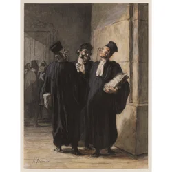 Tre avvocati in conversazione