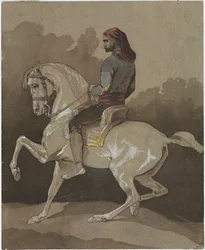Arabo a cavallo