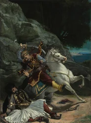 Combattimento di un greco e un turco, dopo il 1835