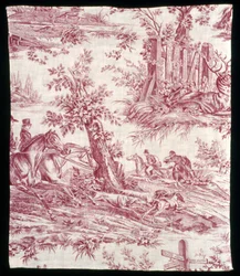 La Route de Jouy (La strada per Jouy) (Tessuto d