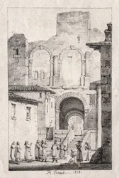 Processione ad Arles, 1918