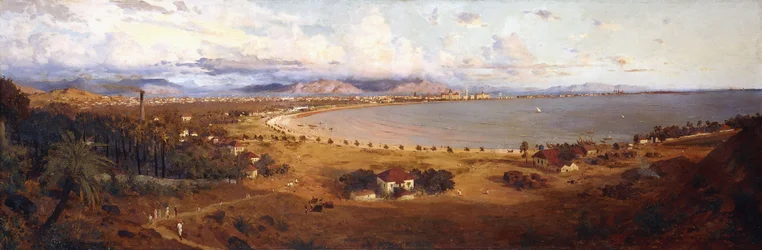 Veduta di Bombay verso sud-est da Malabar Hill