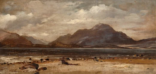 Loch Lomond e Ben Lomond, 1846