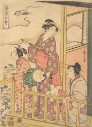 Un uccello a lunga coda Onagadori, dalla serie Dodici uccelli assortiti Shocho junikin..., ca. 1791