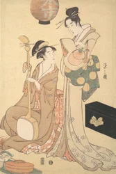 Due Geisha, ca. 1792