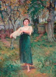 La lavandaia, 1883