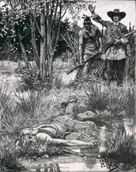 La morte del re Filippo, inciso da A. Hayman, da Harper